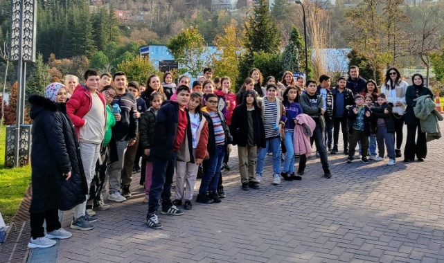 Bursa'da özel çocukların mutluluğu göz kamaştırdı