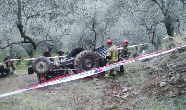 Bursa'da traktörün altında kalan yaşlı adam hayatını kaybetti