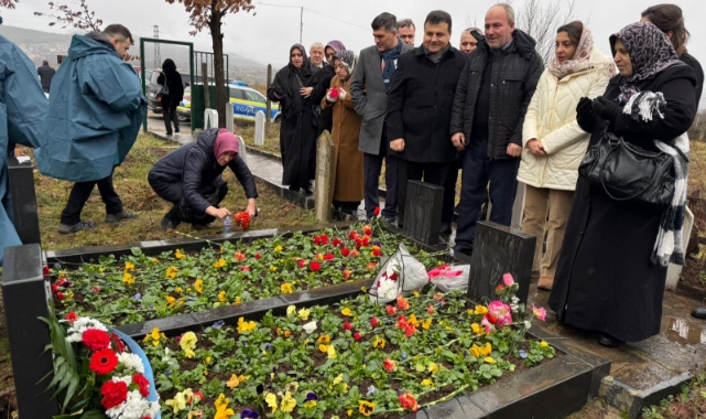 Bursa'da 'Türkan bebek' mezarı başında anıldı