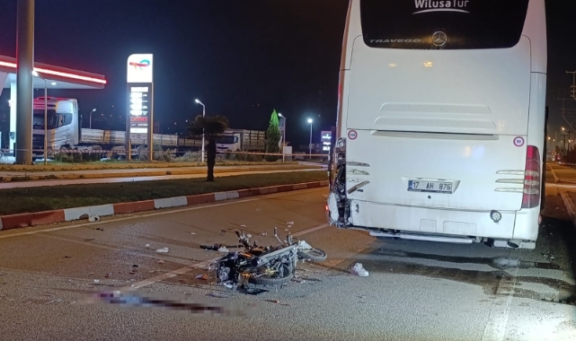 Çan'da otobüs ile motosikletin karışığı kazada ağır yaralanan çocuk hayatını kaybetti