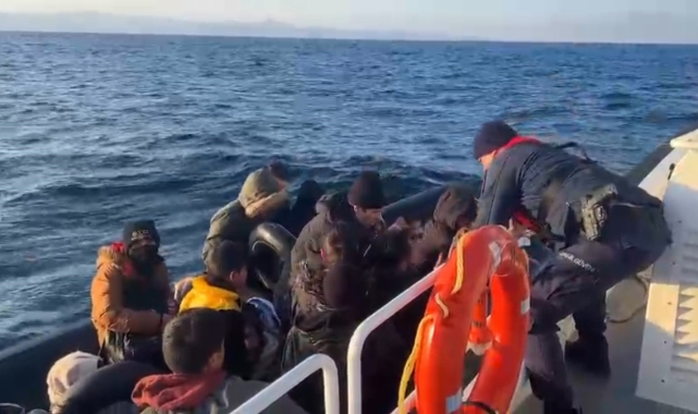 Çanakkale'de kaçak göçmen mesaisi!