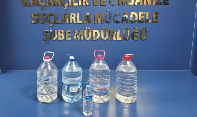 Çankırı’da 15 litre kaçak alkol ele geçirildi