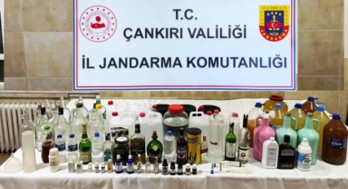 Çankırı’da yılbaşı öncesi kaçak alkol operasyonu!