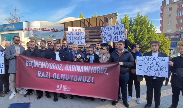 CHP Bursa Gençlik Kollarından 'Bütçe Görüşmesi' isyanı
