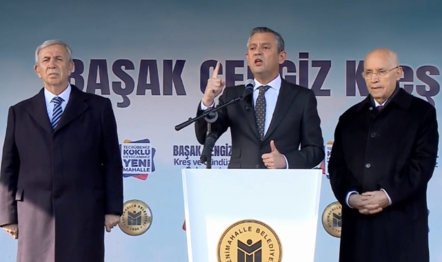 CHP lideri Özel'den Suriye açıklaması