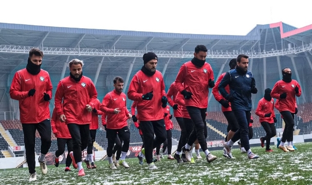 Çorum FK, Manisa FK maçı hazırlıklarına devam etti