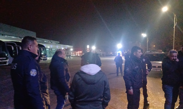 Çorum Şehirlerarası Otobüs Terminalinde bıçaklı kavga: 1 yaralı