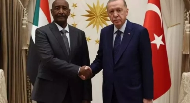 Cumhurbaşkanı Erdoğan Abdulfettah el-Burhan ile görüştü