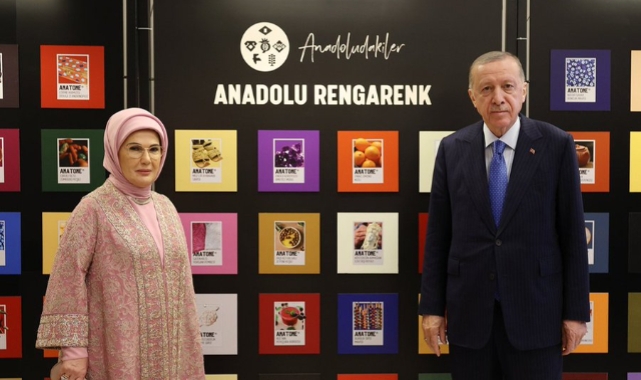 Cumhurbaşkanı Erdoğan, 'Anadoludakiler Projesi Sergisi'ni ziyaret etti