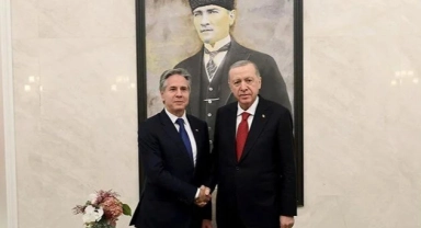 Cumhurbaşkanı Erdoğan, Blinken ile görüştü
