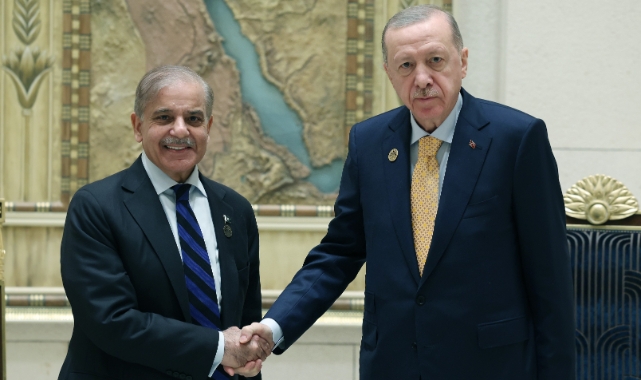 Cumhurbaşkanı Erdoğan, Pakistan Başbakanı Şerif ile görüştü