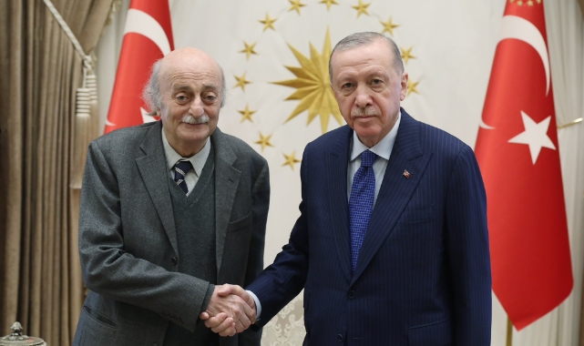 Cumhurbaşkanı Erdoğan Velid Canbolat'ı kabul etti