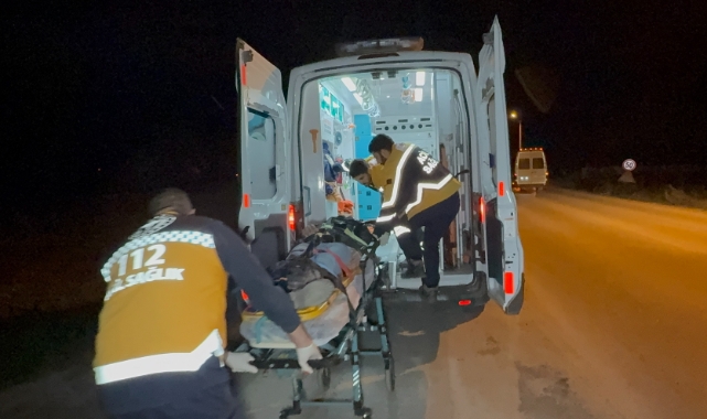 Düzce’de iki motosiklet çarpıştı! 2 yaralı