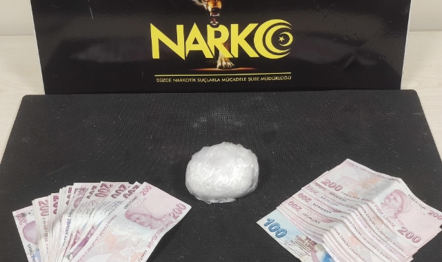 Düzce’de uyuşturucu operasyonu! 2 tutuklama