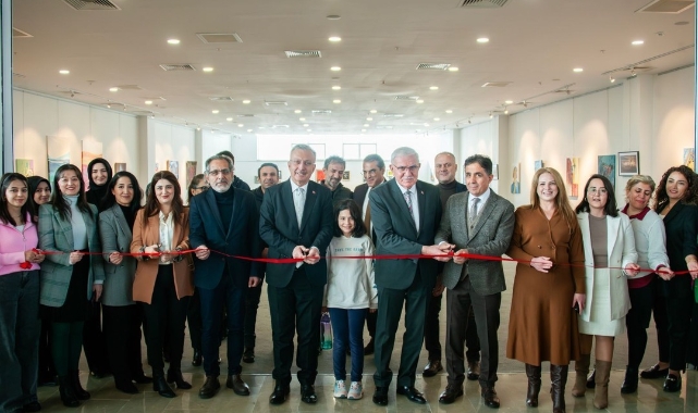 EBYÜ’de resim sergisi düzenlendi