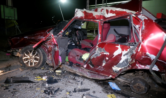 Edirne'de tır ile otomobil çarpıştı! 1 ölü