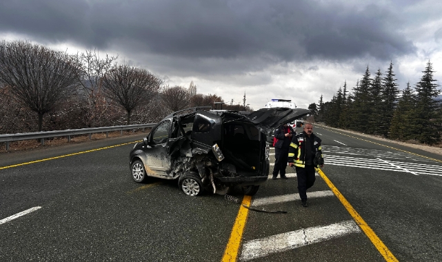 Elazığ’da trafik kazası: 2 yaralı