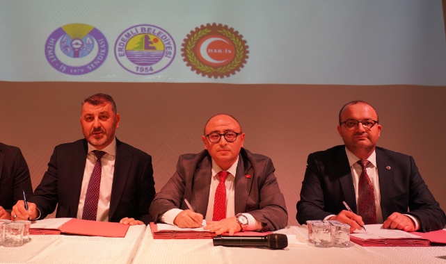 Erdemli belediyesinden yeni evleneceklere 20 bin TL nakit destek