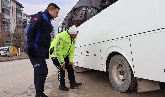 Ereğli'de okul servislerine sıkı denetim