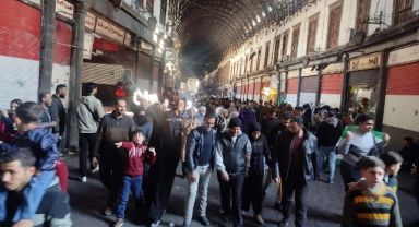 Esad gitti, Şam’da sokaklar hareketlendi