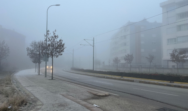 Eskişehir'de yoğun sis