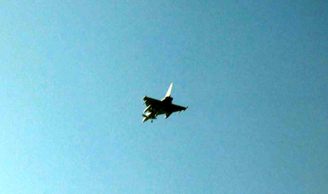 Eurofighter savaş uçakları Ankara'da