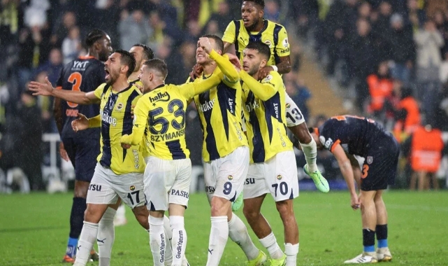 Fenerbahçe, Başakşehir karşısında golcüleriyle güldü