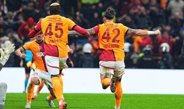 Galatasaray gol oldu yağdı: Fenerbahçe'yle puan farkını 8'e çıkardı