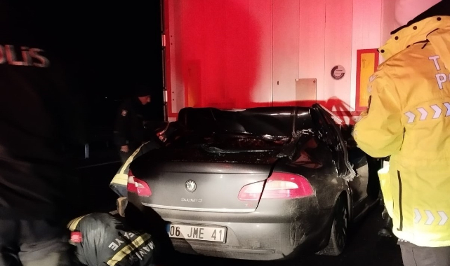 Genç sürücü trafik kazasında hayatını kaybetti