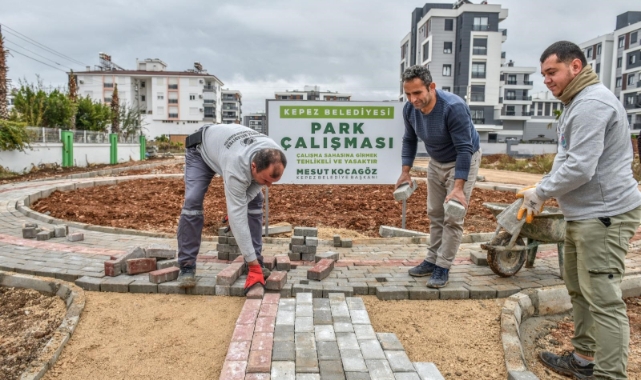 Göksu Mahallesi yeşil alan ve park yatırımıyla güzelleşiyor
