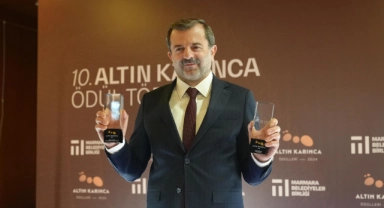 Gürsu Belediyesi'ne Marmara Belediyeler Birliği'nden çifte ödül!