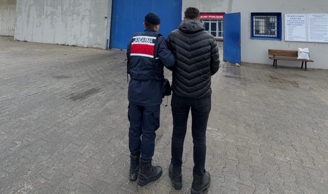 Hapis cezası ile aranan şahsı jandarma yakaladı