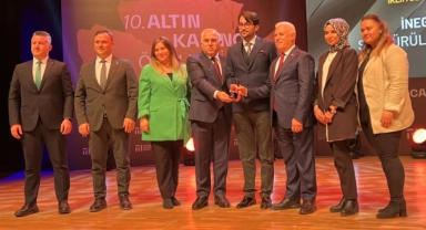 İnegöl Belediyesi'nin 'Sürdürülebilir Hava Kalitesi Ölçüm Ağı' projesine ödül!