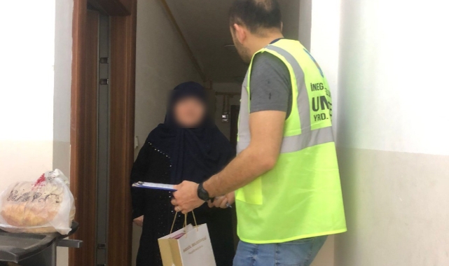 İnegöl Belediyesinden ihtiyaç sahibi ailelere 1 milyon 275 liralık ısınma yardımı