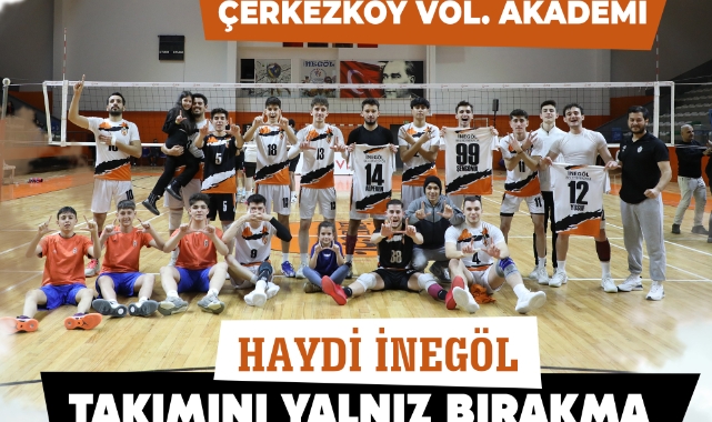 İnegöl rakibi Çerkezköy Voleybol Akademiyi konuk edecek
