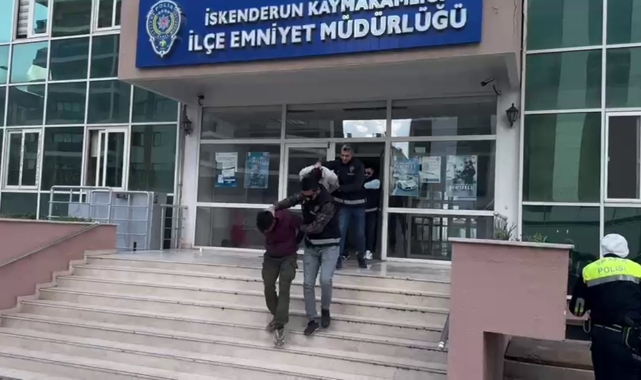 İskenderun’da uyuşturucu taciri 2 şahıs tutuklandı   