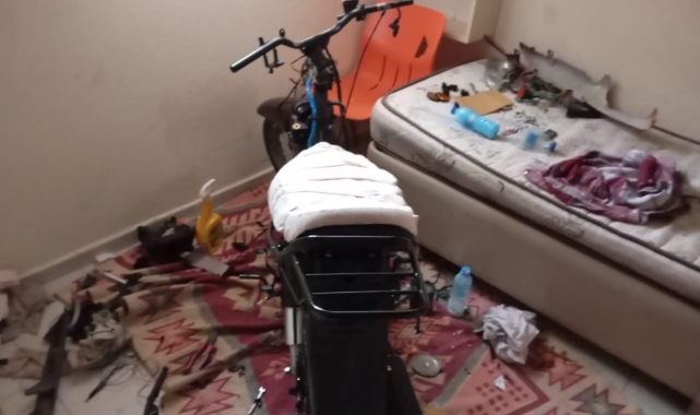 Isparta'da çaldığı motosikleti parçalarken suçüstü yakalandı