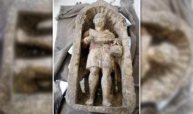 Isparta'da çalınan tarihi heykel Ankara'da ele geçirildi!