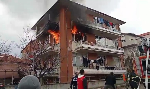 Isparta’da eşine kızıp çocuğunun olduğu evi ateşe veren adam tutuklandı