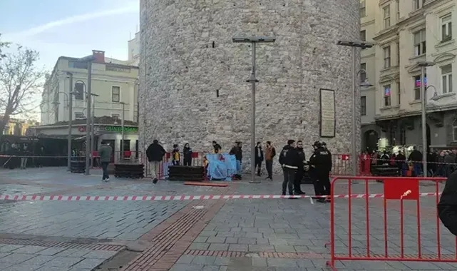 İstanbul'da Galata Kulesi'nden düşen genç hayatını kaybetti