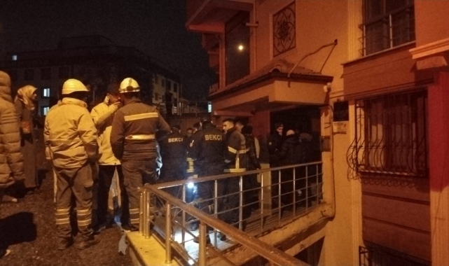 Karabük'te apartmanda korkutan yangın