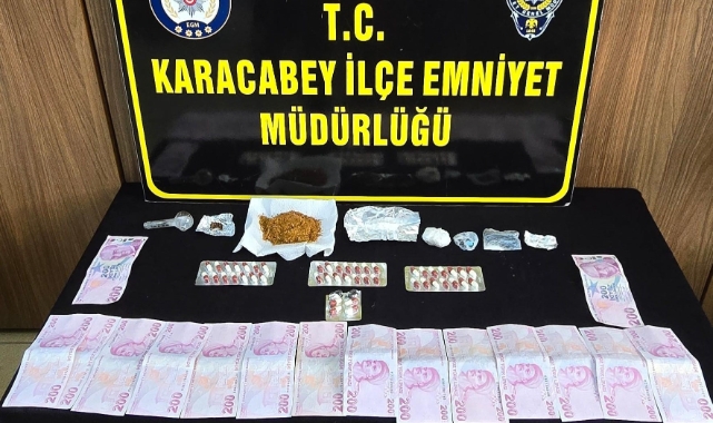 Karacabey'de uyuşturucu operasyonu!