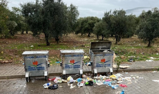 Karacasu Belediyesi’nden çöp uyarısı
