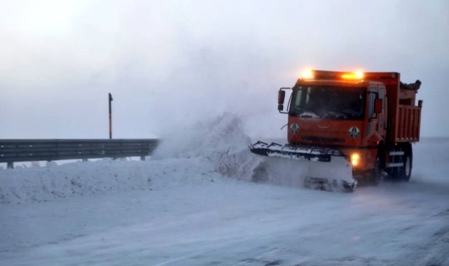 Kars'ta 11 köy yolu ulaşıma kapalı