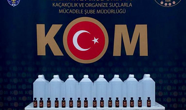 Kars'ta kaçak içki operasyonunda 3 gözaltı!