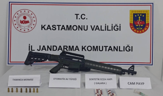 Kastamonu’da uyuşturucu operasyonu!
