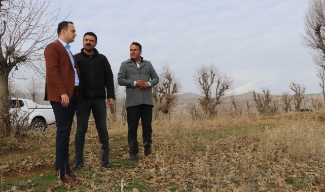Kaymakam Demirci sınır duvarını inceledi