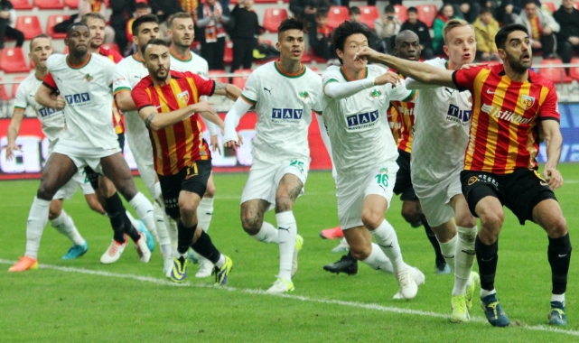 Kayserispor 11 maç sonra galibiyet yüzü gördü