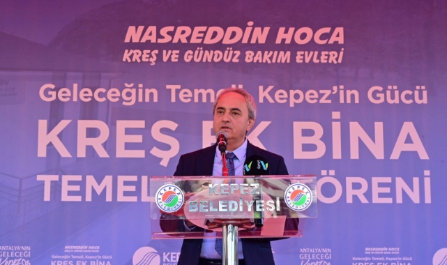 Kepez'den çalışan annelere kreş desteği