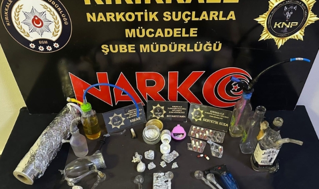 Kırıkkale'de uyuşturucu operasyonlarında 5 şüpheli tutuklandı